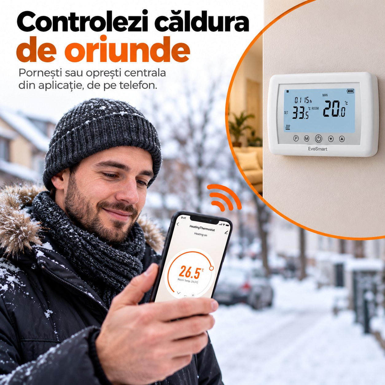EvoSmart WT-08 – Controlezi căldura de oriunde