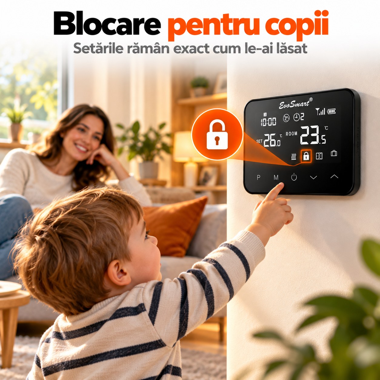 EvoSmart WT-20 – Blocare pentru copii